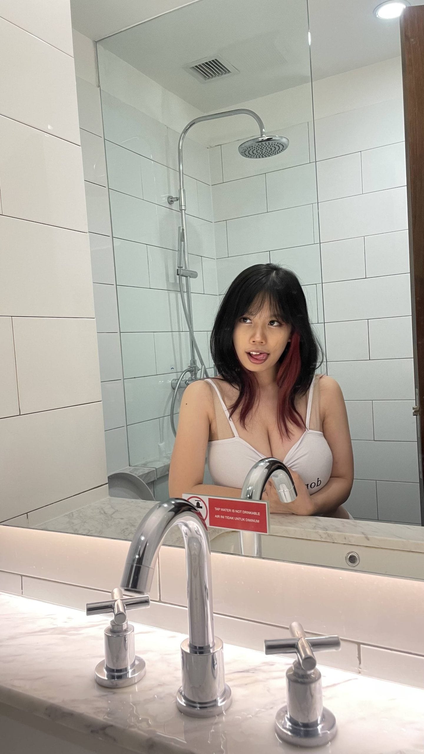 Yuura Tamaki White Tanktop 36 scaled